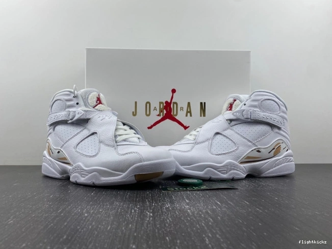 8 Retro OVO AA1239-135 White Jordan 1128